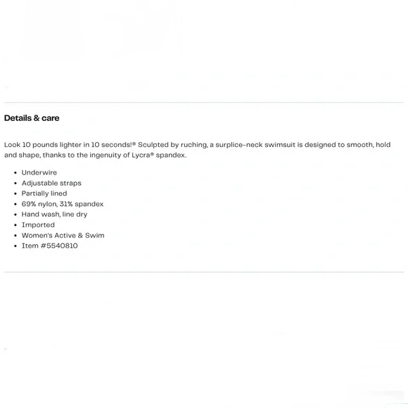 Miraclesuit Deep Teal Wrap-Style One-Piece Swimsuit - Picture 13 of 14